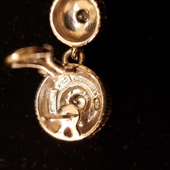 Judith Ripka sterling dangle earrings - Picture 4 of 4